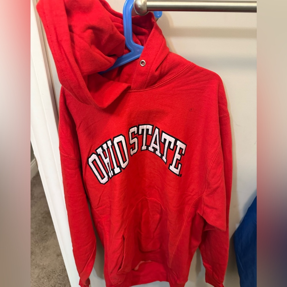 Ohio State Red Hoodie Size Small